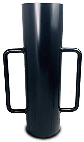 AshmanOnline Post Driver and Rammer Heavy Duty 30 lbs for Installing Fences, 24 Inch High and 6.5 Inches Circumference