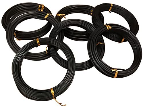Bonsai Wire for Bonsai Trees – Seven Pack Quality Training Wire, Includes Sizes 1.0mm to 4.0mm, Helps Shape and Train All Types of Bonsai Plants