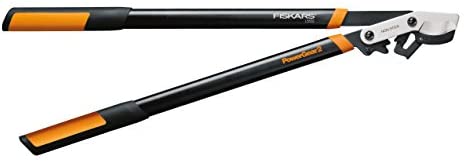Fiskars 394801-1003 PowerGear2 Bypass Lopper, 32 Inch, Black/Orange