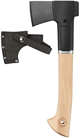 Fiskars Norden N7 Hatchet with Recycled Leather Sheath (14 in.)