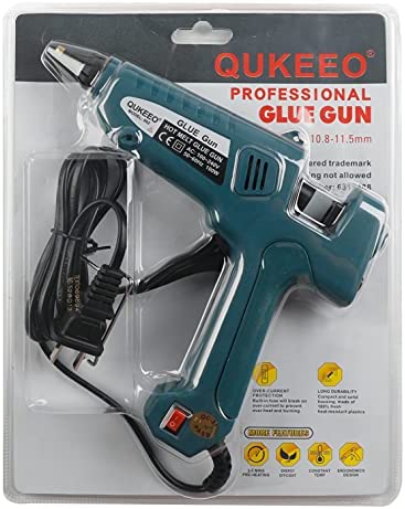 Hot Glue Gun, QUKEEO-Q526 Full Size Glue Gun 100 Watts