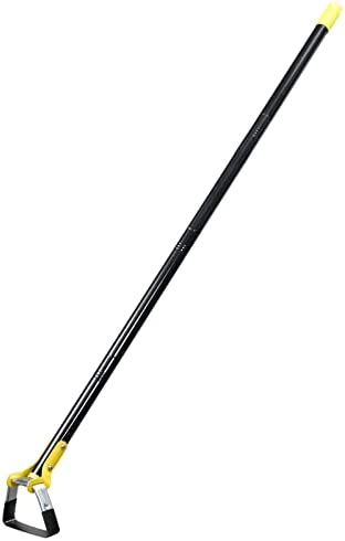 PoPoHoser Hoe Garden Tool, 6FT Garden Hoes for Weeding Long Handle Heavy Duty Stirrup Hoe for Weeding and Loosening Soil