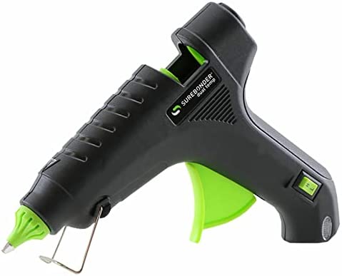 Surebonder DT-270 Dual Temperature 40W Full Size Hot Melt Glue Gun-Uses 7/16″ D Glue Sticks , Green/Black