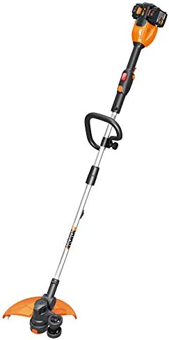 Worx WG184 40V Power Share 13″ Cordless String Trimmer & Wheeled Edger (Batteries & Charger Included)
