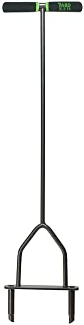 Weed Puller Tool, Stand Up Weed Puller Long Handle Removable Steel Tube and Non-Slip 4 Claw Iron Head Design, Grandpas Manual Weeders Easily Remove Dandelion Root Tool Gardening Lawn Yard（49 In）