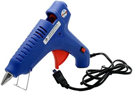 100W Advanced Industrial Hot Melt Glue Spray Gun Electric Heating Hot Melt Glue Gun Adjustable Temperature Tool, Used for Manual DIY Project Pasting-Blue