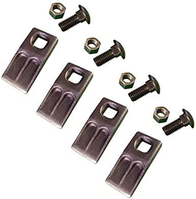 4 – Square Hole Replacement Auger Teeth w/Hardware – SQ58-58PB, AT-5