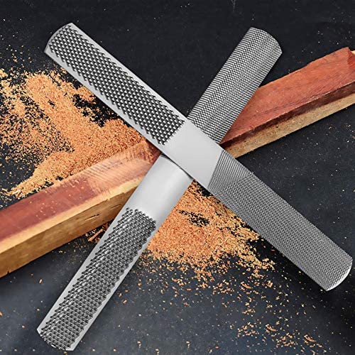 Nicholson Half-Round Hand File Without Handle, Double Cut, American Pattern, Bastard Cut, 10″ Length