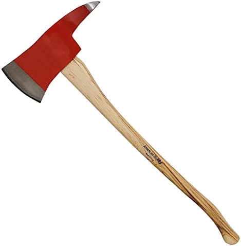 6 Lb Fireman’s Pick Axe 36 Inch Hickory Wood Handle Heavy Duty Made in USA