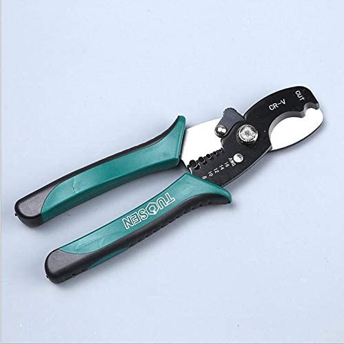 8″ Wire Strippers Crimpers Cutter Pliers Multi-Function Hand Tool Cable Cutting Wire Cutters