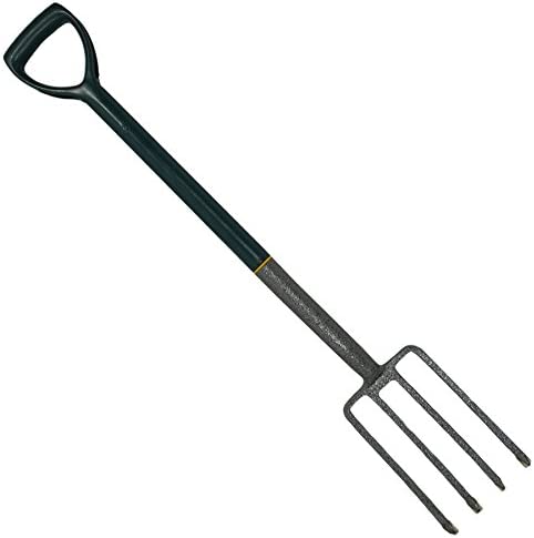 AB Tools-Toolzone Carbon Steel Border Fork Gardening 4 Prongs Planting Farming Landscaping