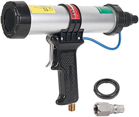 Air Power Caulk Gun 10 oz/310 ml Professional Caulking Gun Cartridge Heavy Duty Pneumatic Applicator (10-ounce)