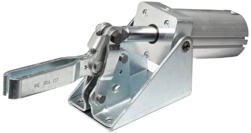 DE-STA-CO 810-U Pneumatic Hold-Down Clamp with U-Bar, 600 lb Hold Capacity
