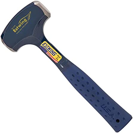 Estwing – BL353 Drilling/Crack Hammer – 3-Pound Sledge with Forged Steel Construction & Shock Reduction Grip – B3-3LB