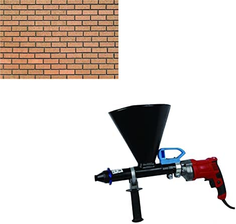Ethedeal Electric Mortar Gun Grout, 110V 700W Cement Mortar Caulking Gun Gap Grouting Machine for Pointing & Grouting Cement Applicator, Electric Grouting Tool for Building Decoration