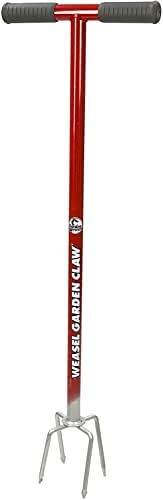 GARDEN WEASEL 91316 Garden Claw to Cultivate, Loosen, Aerate and Weed, No Bending, Comfort Grip, Weather and Rust Resistant