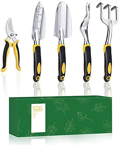 LKDING Hedge Shears Heavy Duty 32.5″-43″ Extendable Handle Professional Garden Clippers Pruning Scissors Trimmer Yard Landscaping Tool