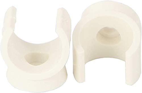 GUPOMT 1/2-Inch U-Hook PEX Holder PEX-AL-PEX Talon Clamps Pipe Support 16mm O.D Pipe Plastic Socket To Fix Corresponding Pipes 200-Pack