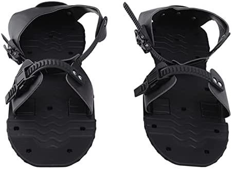 Garden Spike Sandals, Black Economical Labor Saving Manual Lawn Aerators with Fixing Buckle for Construction Industry