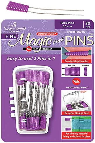 GeViaHo Magic Pins – Fork Fine – 30ct – Taylor Seville – 219638