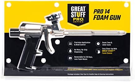 Great Stuff Pro 14 Foam Dispensing Gun, Silver