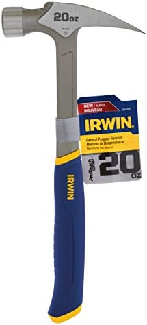 IRWIN Hammer, Steel, General Purpose, Claw, 20 oz. (1954888)
