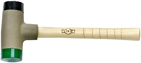 Lixie 300H-TH – 168 Oz. Dead Blow Hammer – 3″ Dia. Replaceable Tough & Hard Urethane Faces