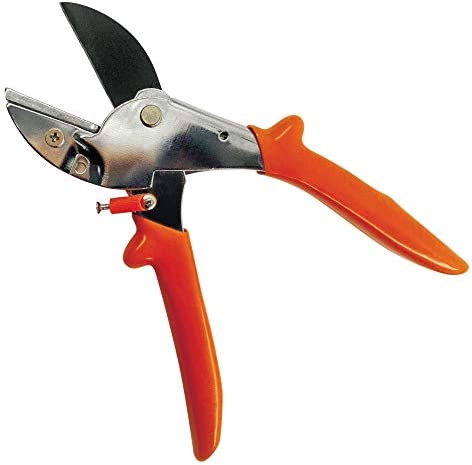 Mifuse 8″ Anvil Cutters- High Performance Pruning Shears with Vinyl Coated Steel Handles,Heavy Duty Gardening Scissors for Cutting Wood,Branches,Twigs,Hedges,Bonsai