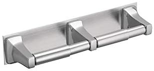 Moen R5580 Commercial Donner Collection In-Line Double Roll Toilet Paper Holder, Chrome