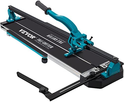 Mophorn Tile Cutter, 47 Inch Manual Tile Cutter, Tile Cutter Tools w/Single Rail & Double Brackets, 3/5 in Cap w/Precise Laser Guide, Snap Tile Cutter for Precision Cutting Porcelain Tiles Industry