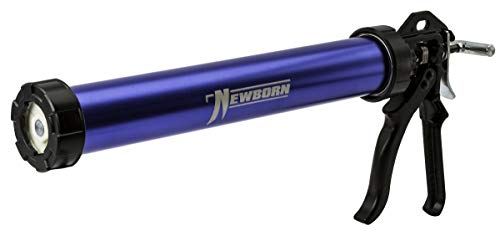 Newborn 620AL-BLUE Round Rod Gun with Aluminum Barrel, 18:1 Thrust Ratio, 20 oz. Sausage, Blue