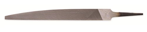 Nicholson Hand File, American Pattern, Double Cut, Knife, Fine, 6″ Length