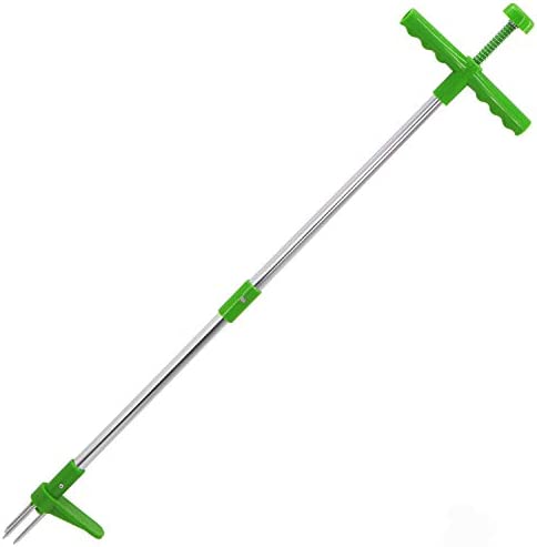 Peonyfun Stand Up Weeder, Weed Remover Tool, Stand up Manual Weeder Hand Tool with 3 Claws, Weeder Tool for Garden Yard Patio (Stand Up Weeder)