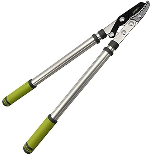 Premium Anvil Loppers Heavy Duty – Telescopic Extending Long Handle Branch Cutter made with Durable SK5 Steel, Heavy Duty Loppers for Thick Branches, Davaon Pro
