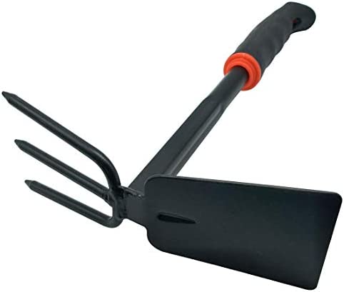 SUPIA Gardening Tool ho-mi Hand Plow Hoe Spade, Trowel, Weeder, and More! an Excellent Tool for use in Any Vegetable or Flower Garden (Double-Sided)