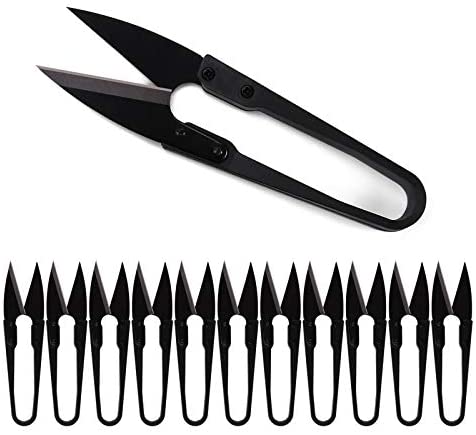 Sago Brothers Bonsai Pruning Scissors, Pruning Shears for Bud and Leaves Trimmer 12 PCS, Garden Shears for Plants, Gardening Clippers for Flower, Steel Bud and Bonsai Trimming Pruners Trimmers