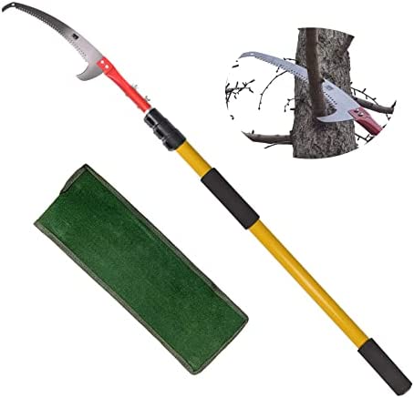 Scalebelly 4.6-10 Foot Telescoping Pole Saws for Tree Trimming, Extendable Tree Trimmer Pruning Saw for Branches, Manual Branch Cutter Tree Pruner