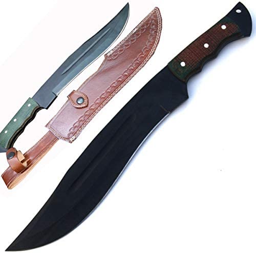 Sgbs-9349 – Custom Handmade Powder Coated D2 Steel Knife