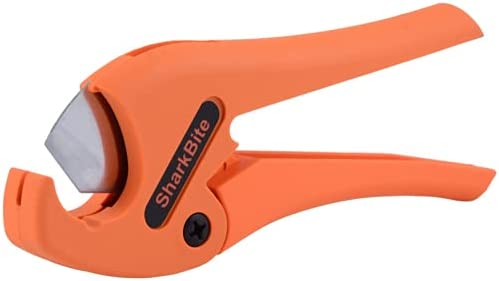 SharkBite U701 PEX Tubing Cutter, For 1/4 Inch, 3/8 Inch, 1/2 Inch, 3/4 Inch, and 1 Inch Pipes