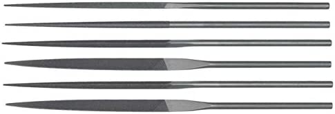 Swiss Pattern File by Grobet Needle 6-1/4″ Cut 4 Set of 6