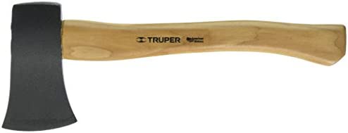 Truper 30514 1-1/4-Pound Camp Axe, Hickory Handle, 14-Inch