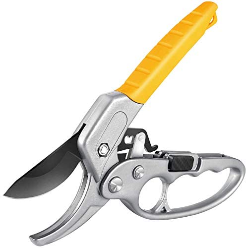 WEPPC Garden Pruners, Gardening Shears, Pruners, Sharpen Garden Scissors Clippers Trimmers, Trimming Snips, Bonsai Cutters, Gardening Gift for Any Occasion