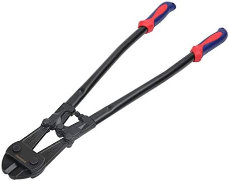 WORKPRO Bolt Cutter, 24-Inch, Chrome Vanadium Steel Blade for Cutting Pad Locks, Soft metal,Rivets and Chain, Bi-Material Handle with Soft Rubber Grip, W017015A