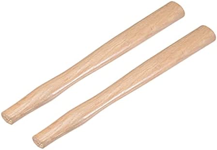 uxcell 13 Inch Hammer Wooden Handle Wood Handle Replacement for 2 to 4 Lb Hammer Oval Eye 2 Pack