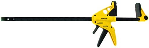 wolfcraft 3450403TV Quick-Jaw One-Hand Bar Clamp and Spreader, 24in.