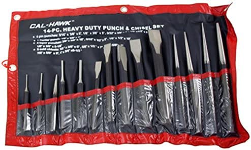 14-pc. Heavy Duty Punch and Chisel Set