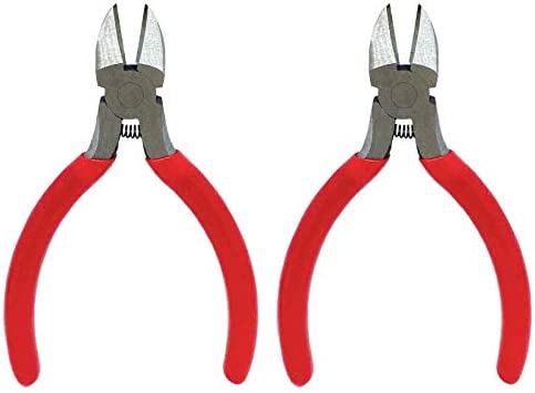 2-Pack 4.5″ Side Cutter Diagonal Wire Cutting Pliers Diagonal Wire Cutter Side Cutting Pliers