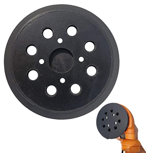 5 Inch 8 Holes Hook and Loop Sander Pad for Ridgid Random Orbit Sanders R2600 and R2601,Replacement for Pad Part Number 300527002