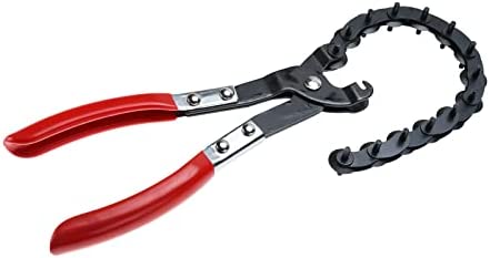 8MILELAKE Exhaust Tail Pipe Cutter, 3/4 Inch to 3 Inch Universal Tube Cutting Pliers Carbon Steel Chain Exhaust Cut Off Tool 15 Blades for cutting tailpipes and exhaust pipes both on and off the car
