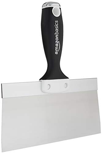 Amazon Basics 8″ Soft Grip, Stainless Steel Tape Knife with Hammer End
